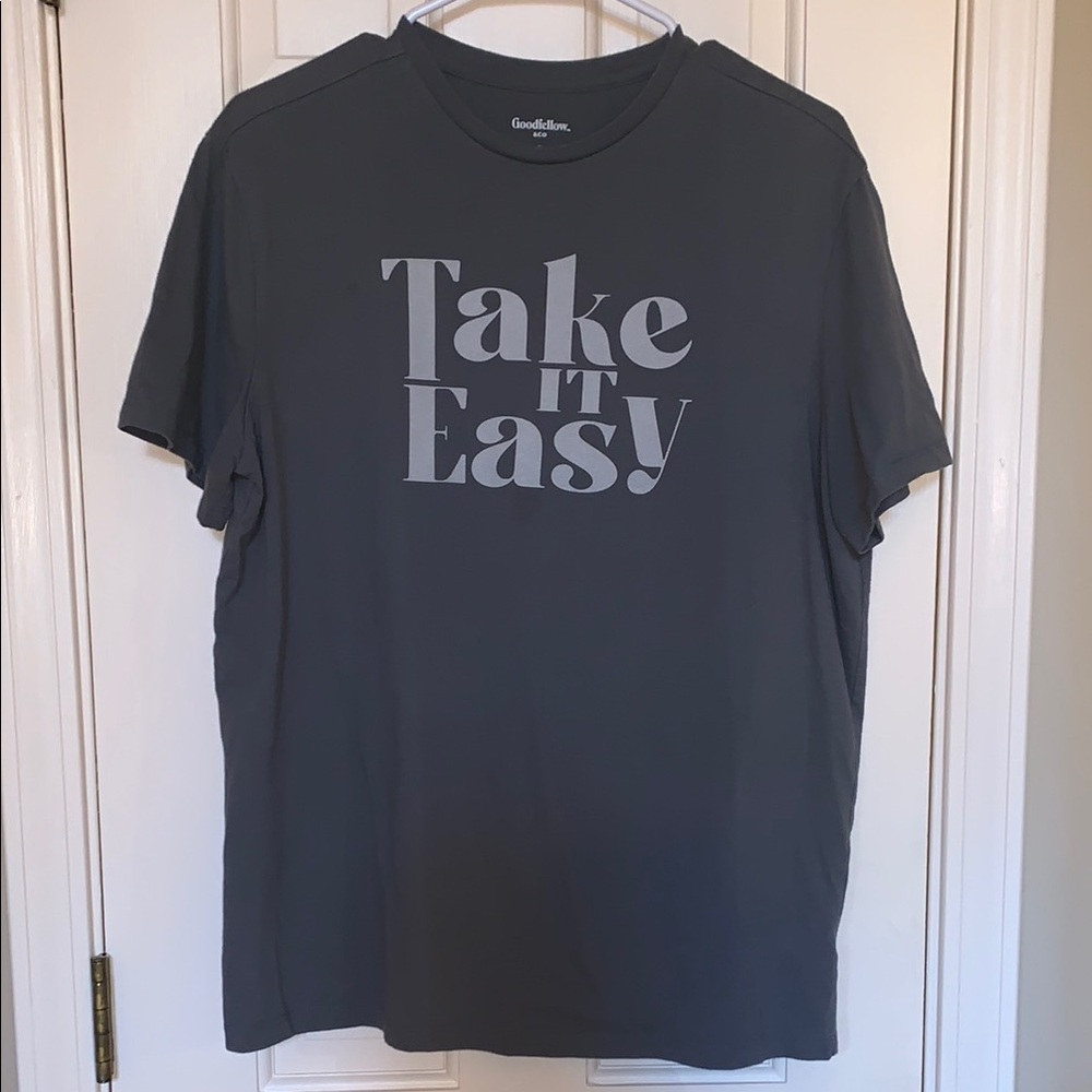 Goodfellow & Co Men's Charcoal Tee with Graphic Print